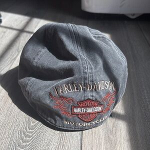 Vintage Harley-Davidson Paper Boy Cap - Mens Large